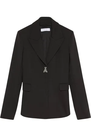 Patrizia Pepe Femme, Vestes, Noir, Taille: 34 FR Veste Brodée Fly
