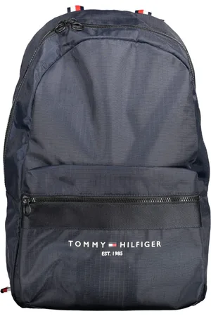 Tommy Hilfiger Homme, Sacs, Bleu, Taille: ONE Size Sac à Dos Homme Bleu avec Compartiment pour Ordinateur Portable