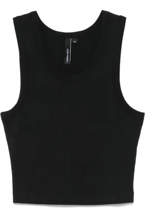 Entire Studios Femme, Tops, Noir, Taille: 36 FR Débardeur Court en Noir