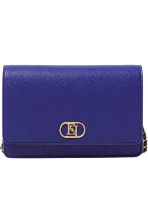 Elisabetta Franchi Femme, Sacs, Bleu, Taille: ONE Size Sac Bandoulière Mini Bleu