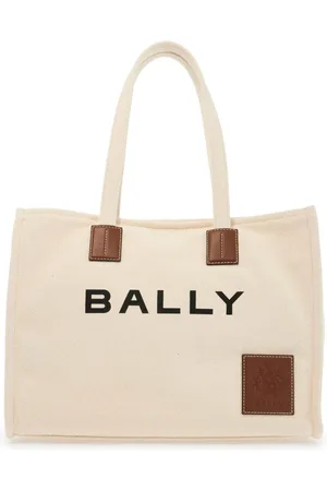 Bally Femme, Sacs, , Taille: ONE Size Sac Fourre-Tout en Toile avec Patches Logo
