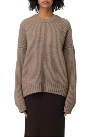 Khaite Femme, Pulls, , Taille: 40 FR Pull en laine côtelée coupe décontractée