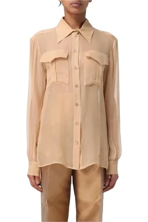 Alberta Ferretti Femme, Blouses et Chemises, , Taille: 40 FR Élégante Chemise Blouse en Soie