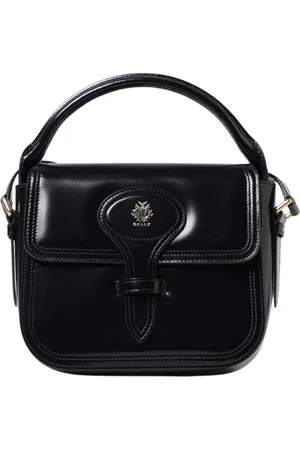 Bally Femme, Sacs, Noir, Taille: ONE Size Sac à bandoulière en cuir noir