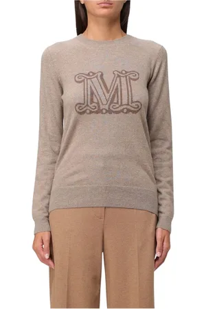 Max Mara Femme, Pulls, , Taille: 36 FR Pull Luxueux en Cachemire Jacquard