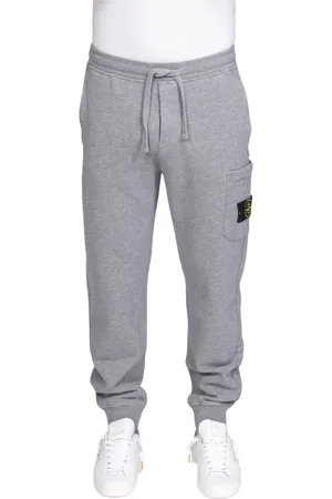 Stone Island Homme, Pantalons, Gris, Taille: S Pantalon de Survêtement Homme Melange Poussière