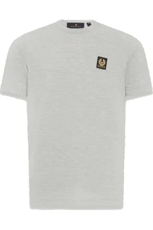 Belstaff Homme, Tops, Gris, Taille: M Phoenix Patch Tee