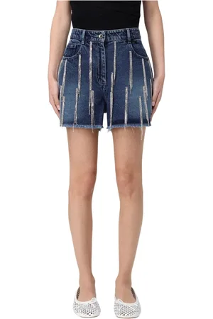 Patrizia Pepe Femme, Shorts, Bleu, Taille: W29 Robe Courte Élégante pour Femmes