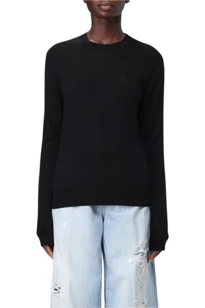 Dsquared2 Femme, Pulls, Noir, Taille: 38 FR Pull en laine mérinos noir