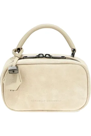 Brunello Cucinelli Femme, Sacs, , Taille: ONE Size Sac Bandoulière en Cuir