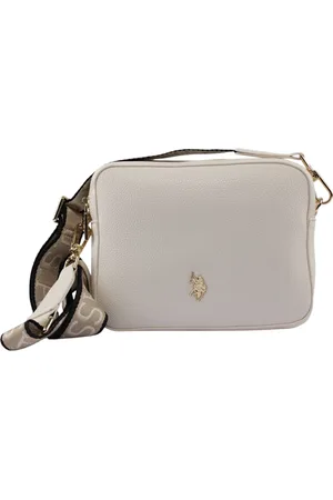 U.S. Polo Assn. Femme, Sacs, Blanc, Taille: ONE Size Sac Bandoulière Élégant pour Homme