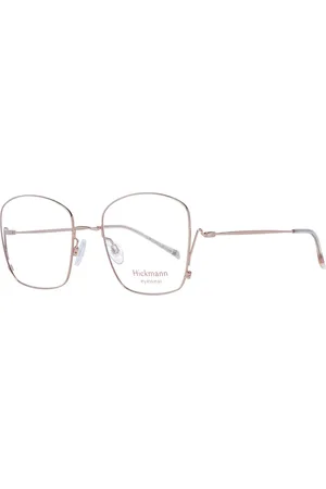 ANA HICKMANN Femme, Accessoires, Rose, Taille: ONE Size Montures Optiques pour Femmes en Or Rose Carré