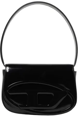 Diesel Femme, Sacs, Noir, Taille: ONE Size Pochette en Cuir Verni
