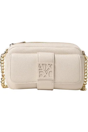 Armani Exchange Femme, Sacs, Blanc, Taille: ONE Size Sac Mini Pochette Blanc