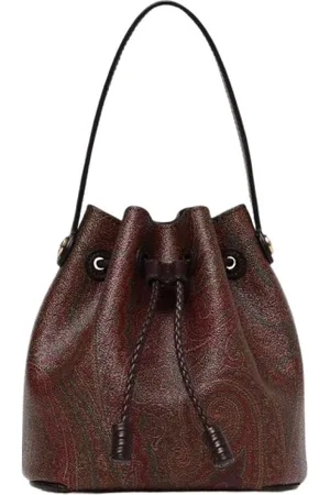 Etro Femme, Sacs, Brun, Taille: ONE Size Sac Seau Paisley Chic