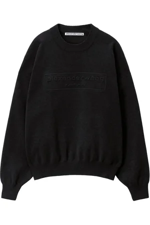 Alexander Wang Femme, Pulls, Noir, Taille: 38 FR Pull Élégant pour Hommes et Femmes