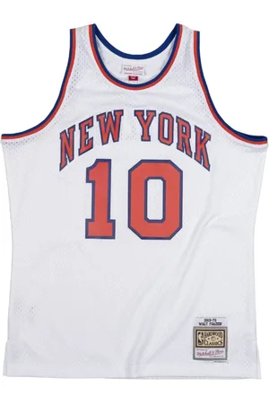 Mitchell & Ness Homme, Sport, Blanc, Taille: S Maillot NBA Swingman Knicks 1969 Walt Frazier
