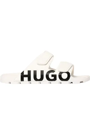 HUGO BOSS Homme, Chaussures, Blanc, Taille: 41 EU Sandales Décontractées Noires pour Homme