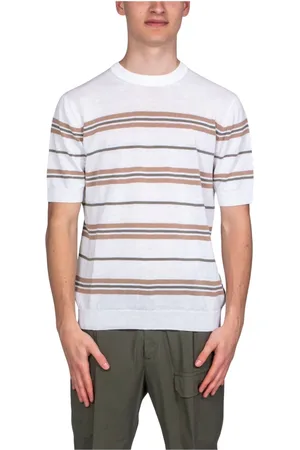 PESERICO SIGN Homme, Pulls, Multicolore, Taille: S Pull Tricot Blanc