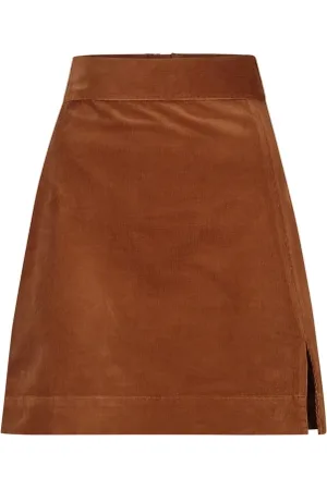 Fabienne Chapot Femme, Jupes, Brun, Taille: 44 FR Vivian Skirt