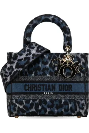 Dior Femme, Pre-owned, Bleu, Taille: ONE Size Pre-owned Toile sacs-dior