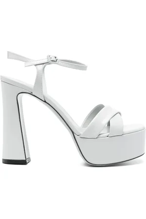ROBERTO FESTA Femme, Chaussures, Blanc, Taille: 36 EU Sandales blanches pour un look élégant