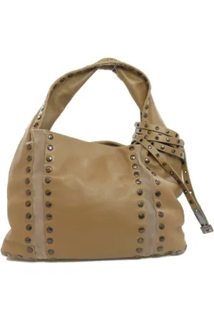 Jimmy Choo Femme, Pre-owned, Brun, Taille: ONE Size Pre-owned Cuir sacs-main