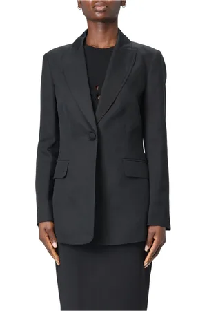 Twin-Set Femme, Vestes, Noir, Taille: 38 FR Veste Élégante pour un Look Tendance