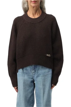 Michael Kors Femme, Pulls, Brun, Taille: 36 FR Pull en Laine de Chameau