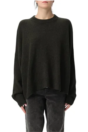 Aspesi Femme, Pulls, Vert, Taille: 38 FR Pull Col Rond Vert