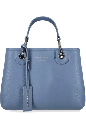 Emporio Armani Femme, Sacs, Bleu, Taille: ONE Size MyEA Asfalto Terra Sac Shopping