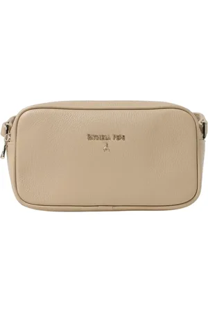 Patrizia Pepe Femme, Sacs, , Taille: ONE Size Sac Pochette en Cuir Noir