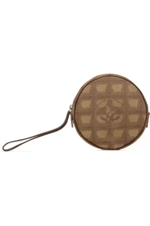 CHANEL Femme, Pre-owned, Vert, Taille: ONE Size Pre-owned Nylon sacs-chanel