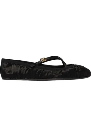 Dolce & Gabbana Femme, Chaussures, Noir, Taille: 39 EU Ballerines Rubis