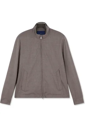 Paul & Shark Homme, Vestes, , Taille: 2XL Bomber Luxueux en Laine et Soie