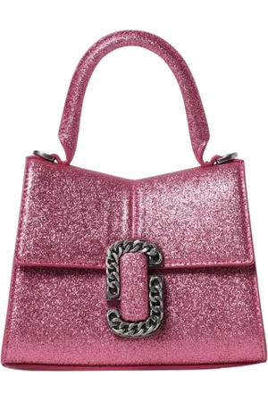 Marc Jacobs Femme, Sacs, Rose, Taille: ONE Size Glitter Mini Top Sac à main