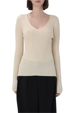 THEORY Femme, Pulls, , Taille: 40 FR Pull côtelé à col en V