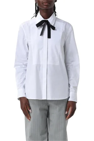 Dondup Femme, Blouses et Chemises, Blanc, Taille: 40 FR Chemisier Blanc à