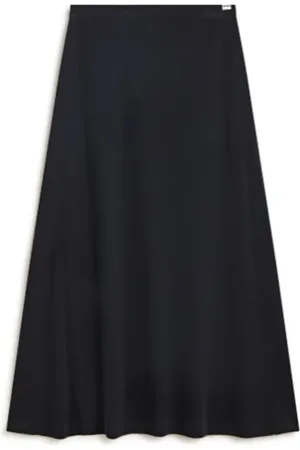 ECOALF Femme, Jupes, Noir, Taille: 40 FR Jupe Évasée Écologique Ima