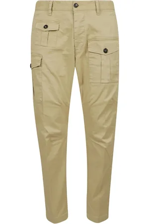 Dsquared2 Homme, Pantalons, , Taille: L Pantalon cargo avec fermeture boutonnée cachée