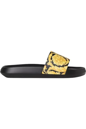 VERSACE Homme, Chaussures, Noir, Taille: 40 EU Sandales Baroques