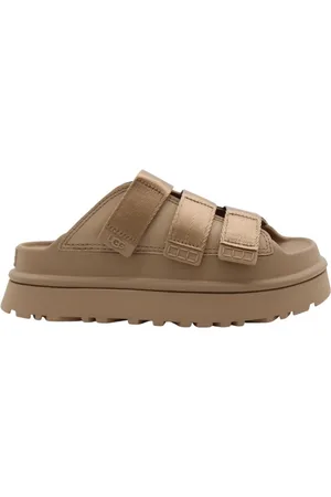 UGG Femme, Chaussures, Brun, Taille: 39 EU Sandalette Tressée