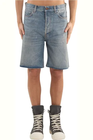 haikure Homme, Shorts, Bleu, Taille: W30 Shorts en Denim Brut pour Femmes