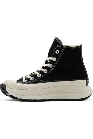 Converse Femme, Chaussures, Noir, Taille: 37 EU At-Cx Platform Baskets