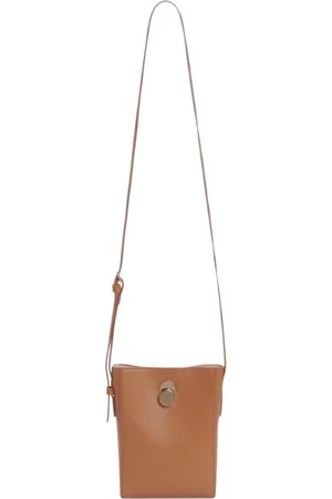 Fabiana Filippi Femme, Sacs, Brun, Taille: ONE Size Élégant Sac Bandoulière en Cuir