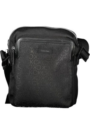 Calvin Klein Homme, Sacs, Noir, Taille: ONE Size Sac à bandoulière en polyester noir
