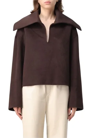 Nanushka Femme, Pulls, Brun, Taille: 38 FR Pull en Tricot Marron