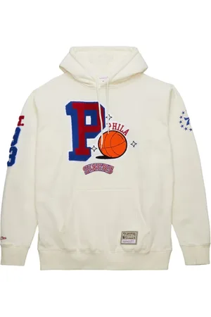 Mitchell & Ness Homme, Sweatshirts et sweats à capuche, , Taille: 2XL Sweat à capuche NBA Philadelphia 76ers Crème