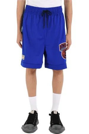 Purple Brand Homme, Shorts, Bleu, Taille: XL Shorts en maille NY Knicks