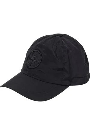 Stone Island Homme, Accessoires, Noir, Taille: ONE Size Casquette de Baseball Noire Accessoire Élégant